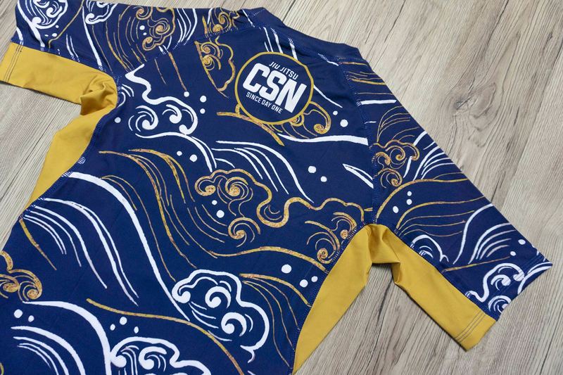 CHOSEN waves RASHGUARD - navy